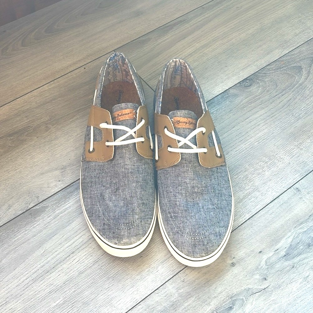 TOMMY BAHAMA Men's Stripes Asunder Boat Shoes Size 13D